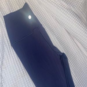 Size 6, slate gray/blue Lululemon leggings